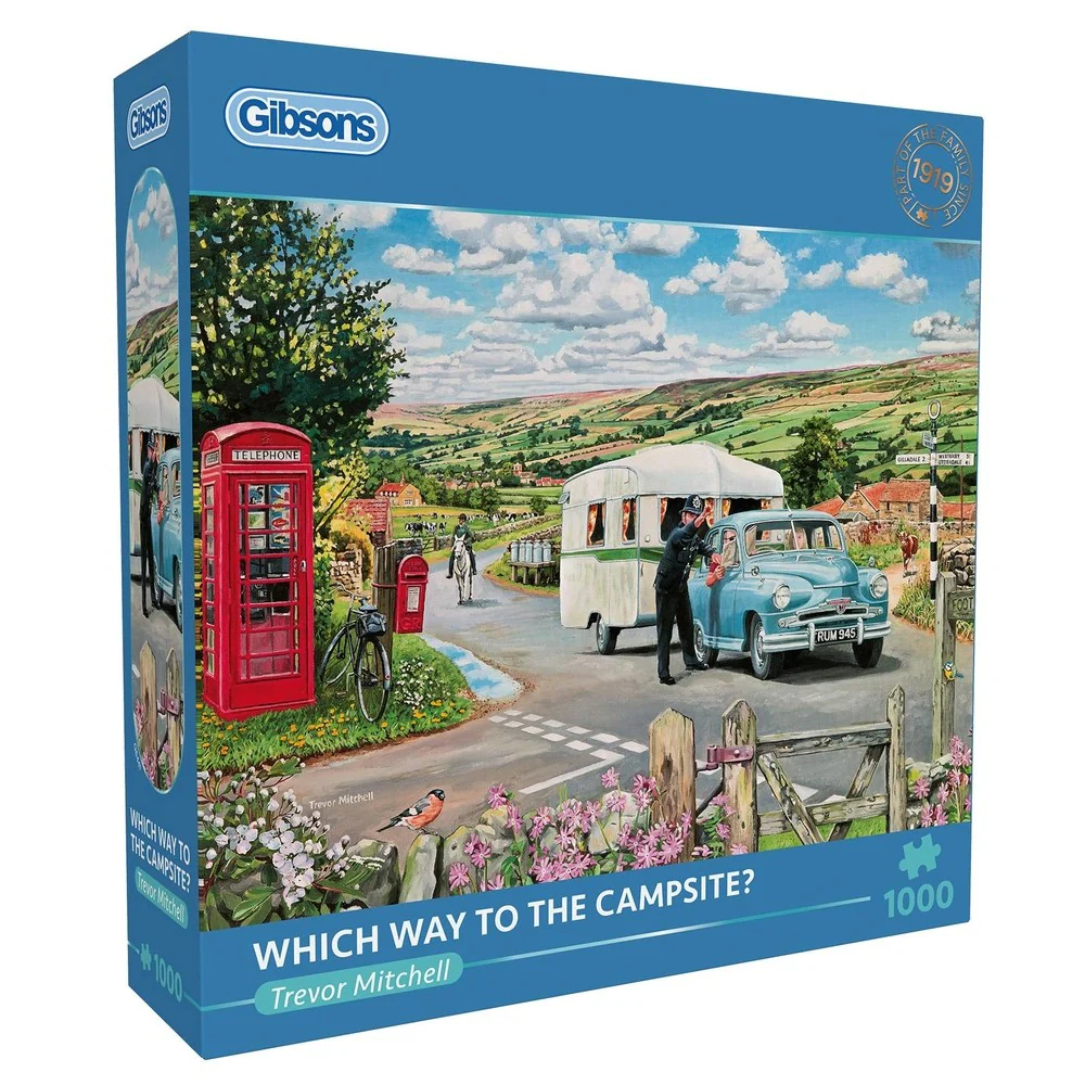 Gibsons - Which Way To Campsite 1000 Piece Puzzle