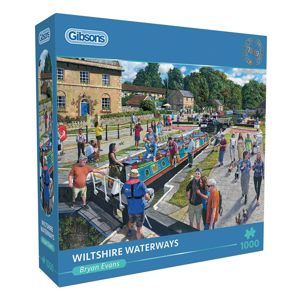 Gibsons - Wiltshire Waterways 1000 Piece Puzzle