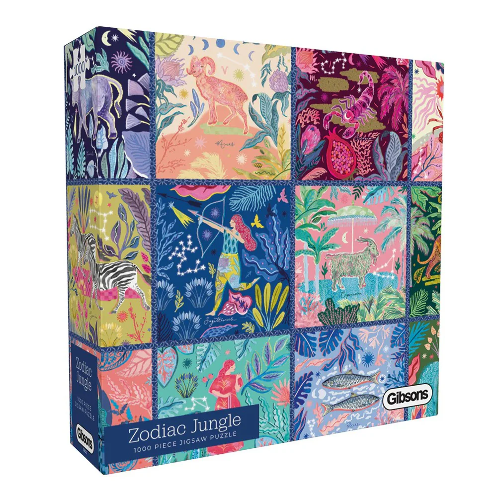 Gibsons - Zodiac Jungle 1000 Piece Puzzle