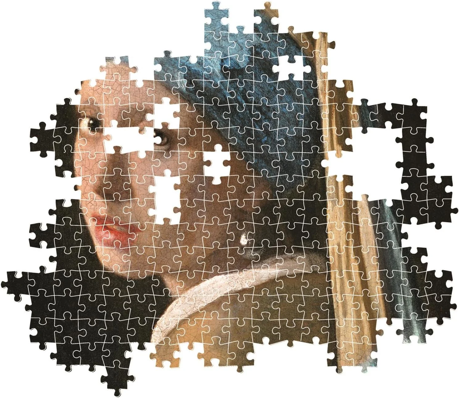 Girl W. Pearl Earring 1000 Piece Jigsaw (Museum) - Image 3