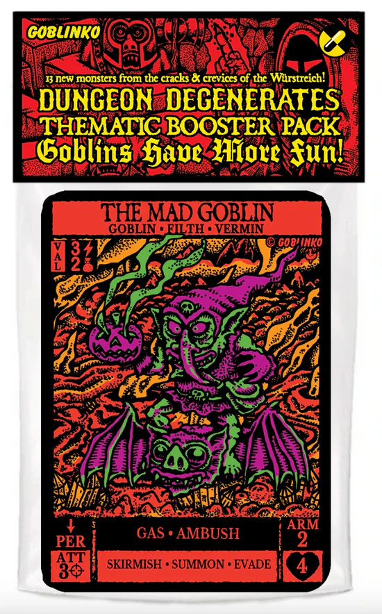 Goblinko Dungeon Degenerates - Goblins Have More Fun Booster Pack