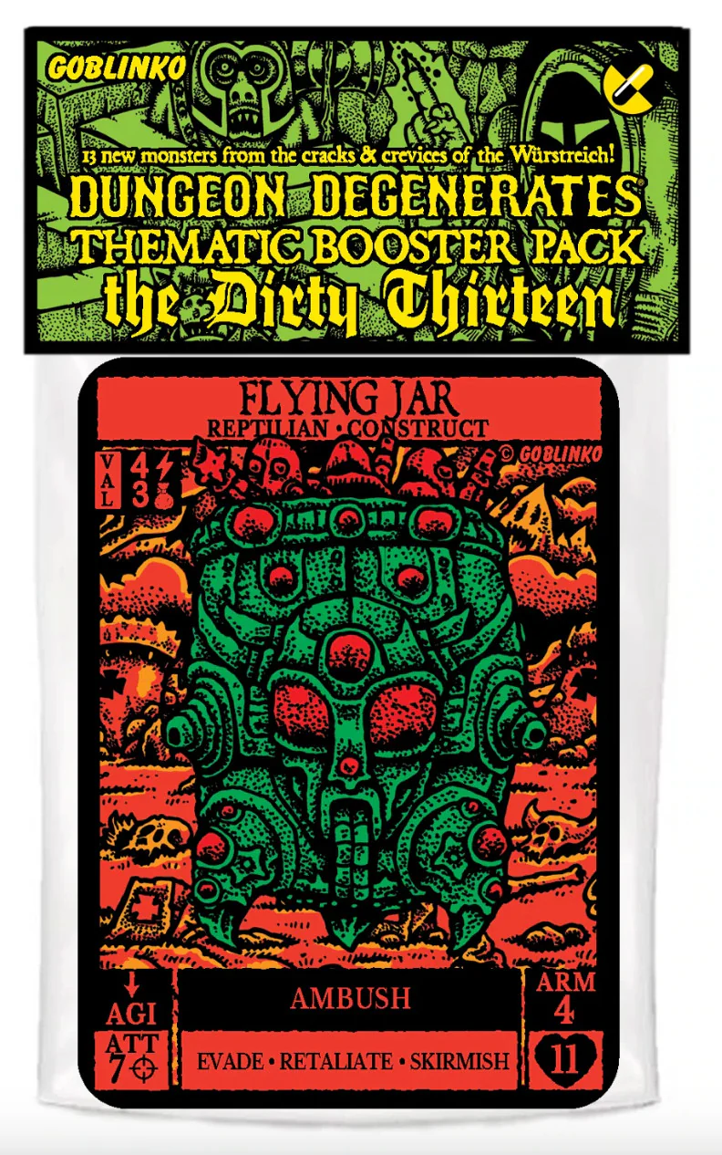 Goblinko Dungeon Degenerates - The Dirty Thirteen Booster Pack