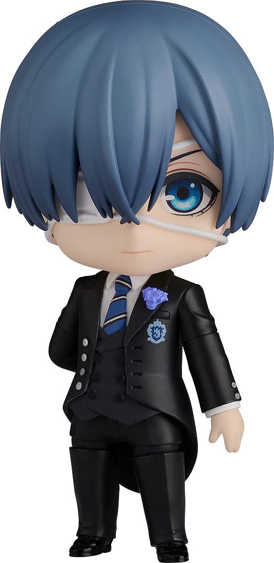 Good Smile Company Black Butler Boarding School Arc Nendoroid Ciel Phantomhive Sapphire Owl Version Figure