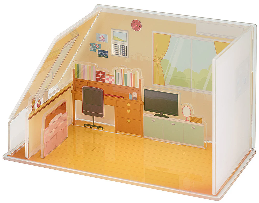 Good Smile Company Cardcaptor Sakura Clear Card: Acrylic Diorama Background Sakura's Bedroom
