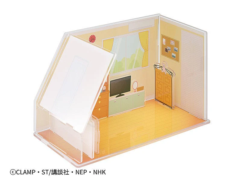 Good Smile Company Cardcaptor Sakura Clear Card: Acrylic Diorama Background Sakura's Bedroom - Image 2