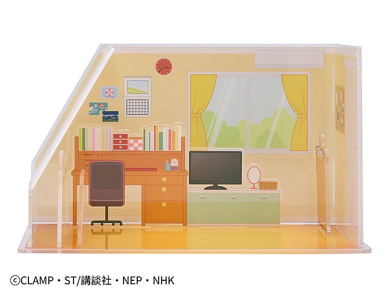 Good Smile Company Cardcaptor Sakura Clear Card: Acrylic Diorama Background Sakura's Bedroom - Image 3