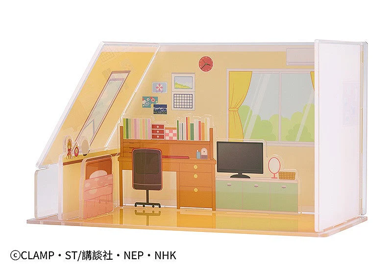 Good Smile Company Cardcaptor Sakura Clear Card: Acrylic Diorama Background Sakura's Bedroom - Image 6