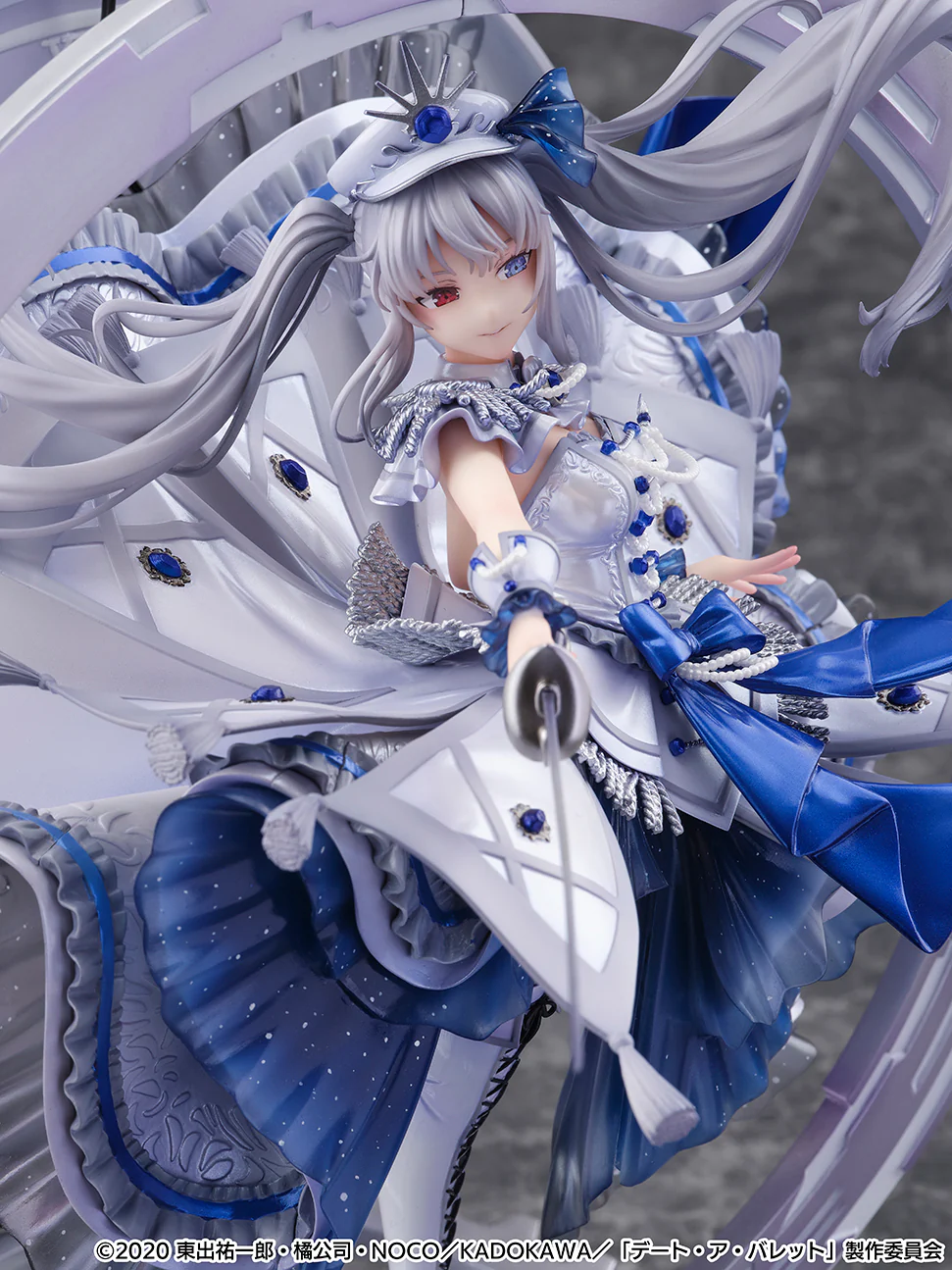 Good Smile Company "Date A Bullet" White Queen - Royal Blue Sapphire Dress Version (Shibuya Scramble Figure) 1/7 Scale - Image 10