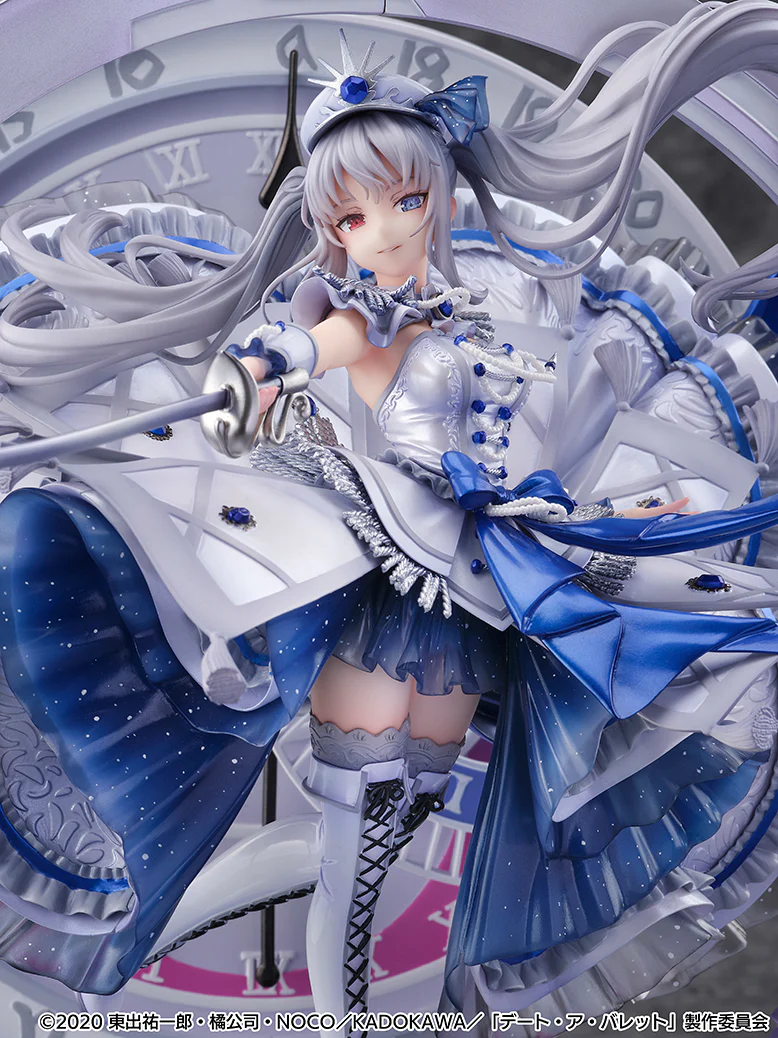 Good Smile Company "Date A Bullet" White Queen - Royal Blue Sapphire Dress Version (Shibuya Scramble Figure) 1/7 Scale - Image 6