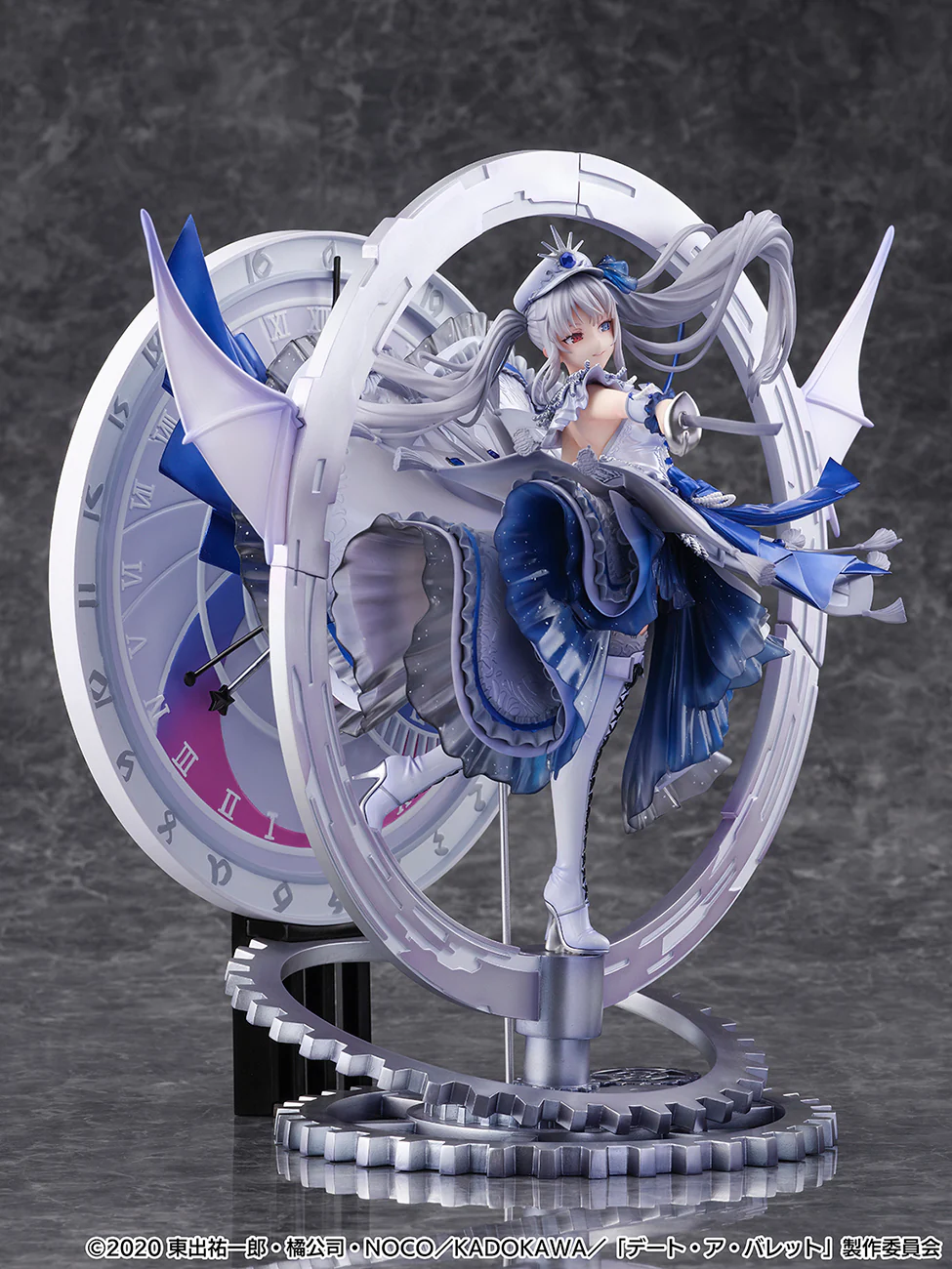 Good Smile Company "Date A Bullet" White Queen - Royal Blue Sapphire Dress Version (Shibuya Scramble Figure) 1/7 Scale - Image 7
