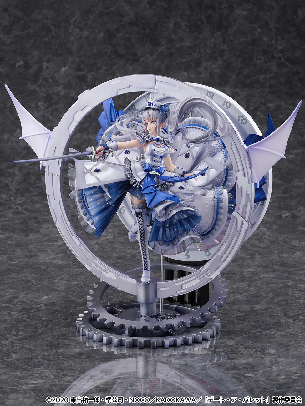 Good Smile Company "Date A Bullet" White Queen - Royal Blue Sapphire Dress Version (Shibuya Scramble Figure) 1/7 Scale - Image 8