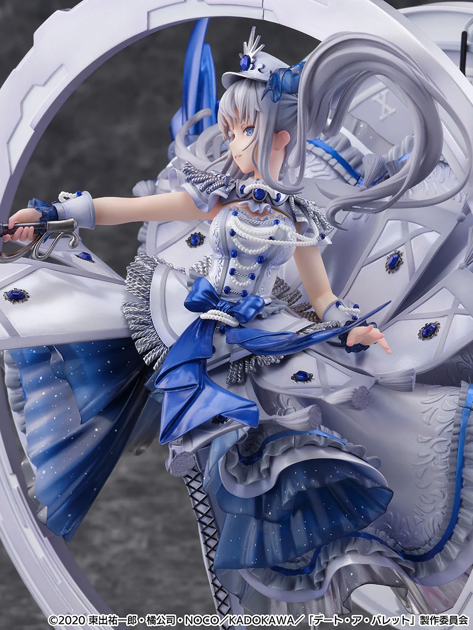 Good Smile Company "Date A Bullet" White Queen - Royal Blue Sapphire Dress Version (Shibuya Scramble Figure) 1/7 Scale - Image 9