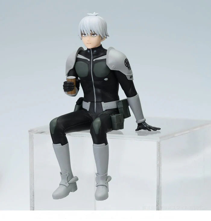 Good Smile Company Kaiju No 8 PM Perching Figure Reno Ichikawa Break Time - Image 2
