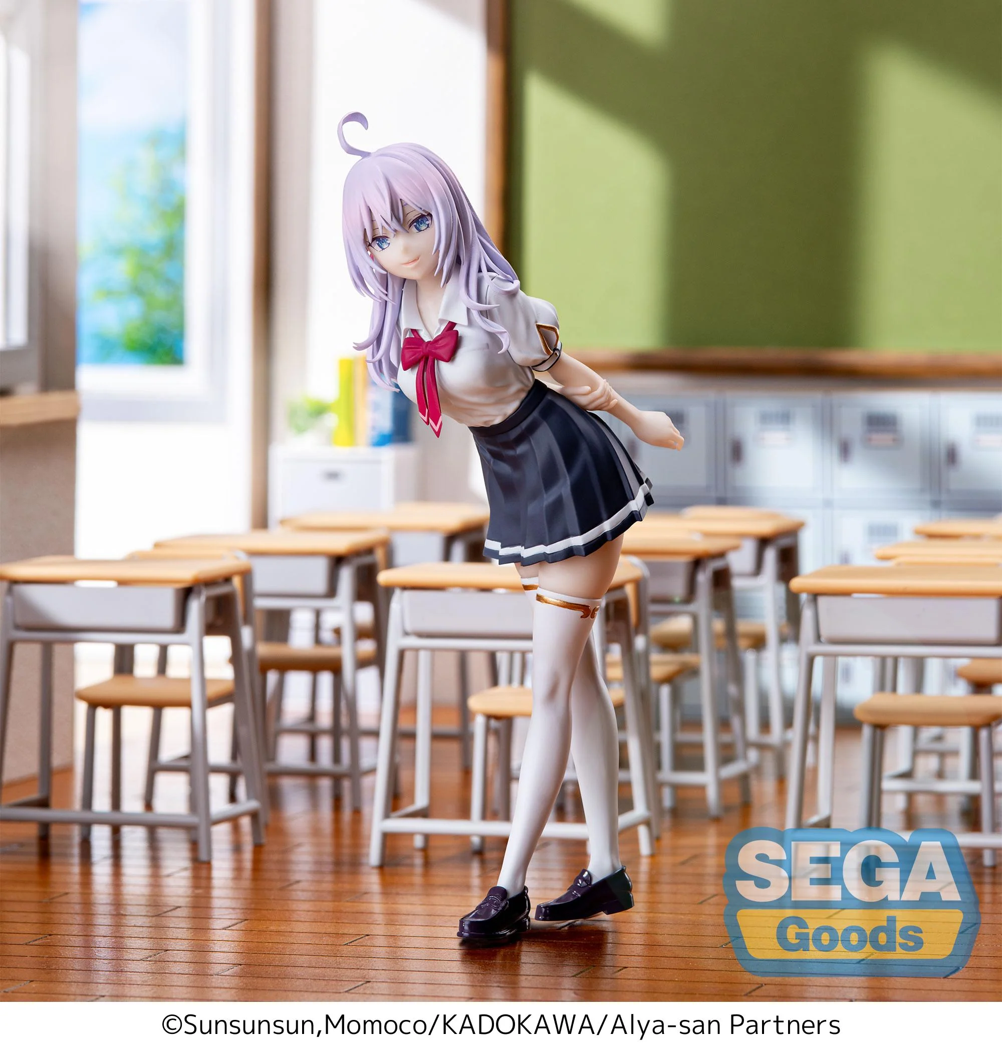 Good Smile Company Luminasta TV Anime Alya Sometimes Hides Her Feelings in Russian Alya Summer Uniform Figure - Image 5