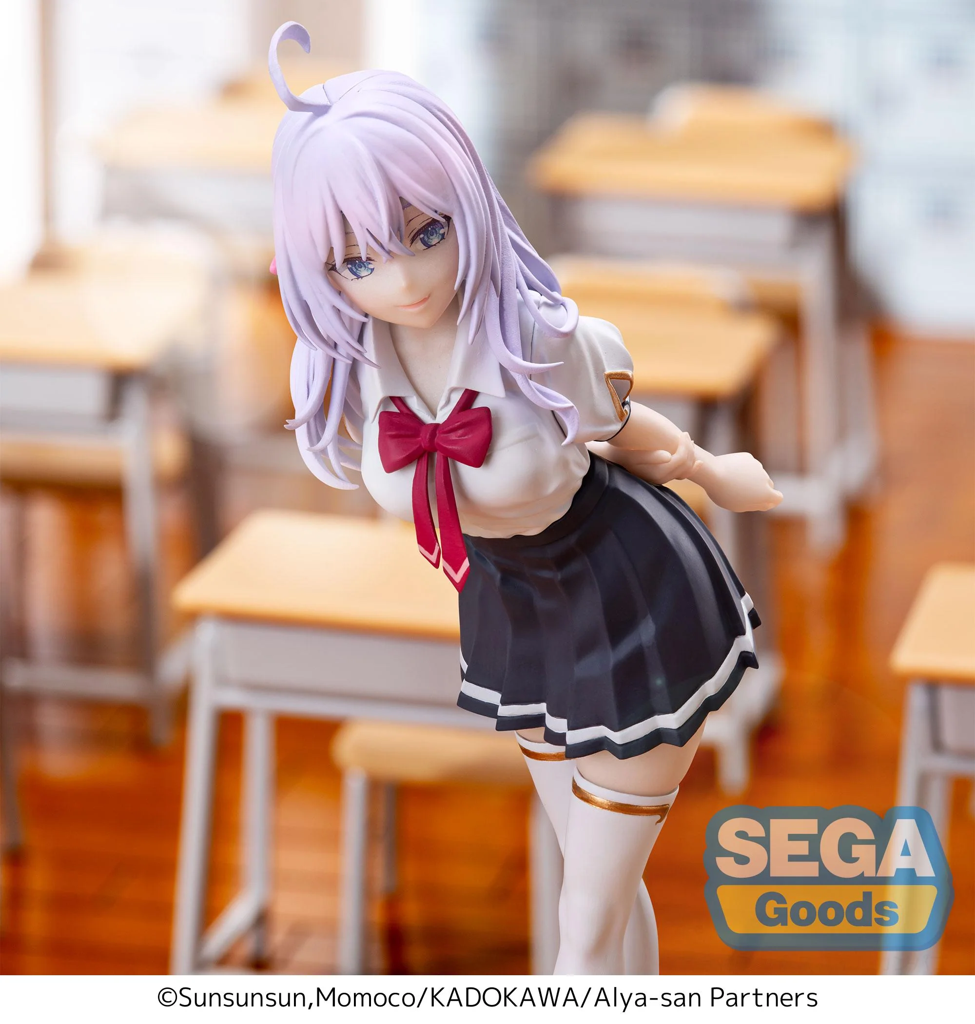Good Smile Company Luminasta TV Anime Alya Sometimes Hides Her Feelings in Russian Alya Summer Uniform Figure - Image 8
