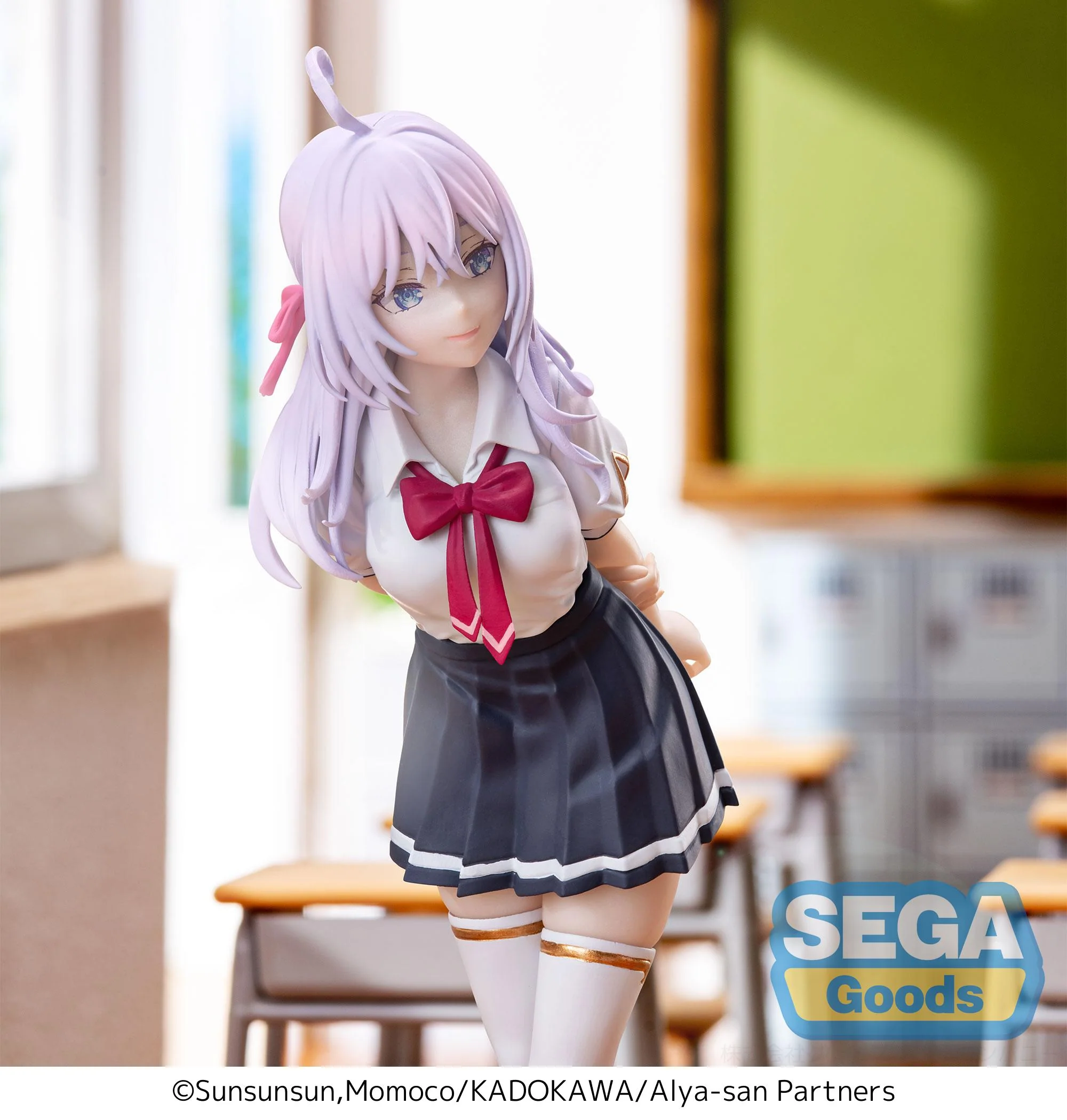 Good Smile Company Luminasta TV Anime Alya Sometimes Hides Her Feelings in Russian Alya Summer Uniform Figure - Image 9