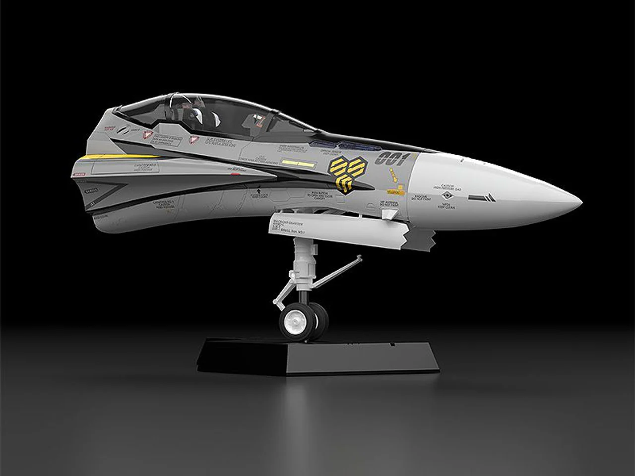 Good Smile Company Macross F PLAMAX MF-63 Minimum Factory 1/20 Scale Fighter Nose Collection VF-25S (Ozma Lee's Fighter) - Image 2