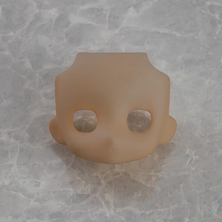 Good Smile Company Nendoroid Doll: Customizable Narrowed Eyes without Makeup Face Plate, Cinnamon - Image 2