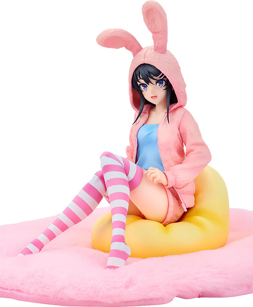 Good Smile Company Rascal Does Not Dream of a Knapsack Kid: Mai Sakurajima Hoodie Look Rabbit Ears Version Popular Edition 1/7 Scale Figure