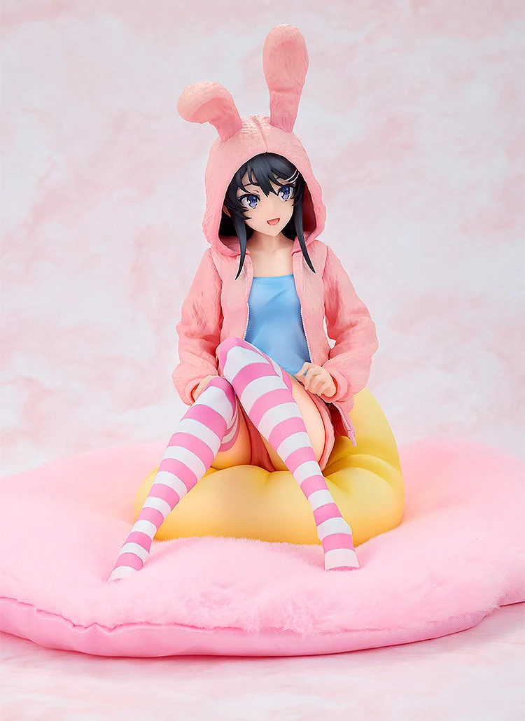 Good Smile Company Rascal Does Not Dream of a Knapsack Kid: Mai Sakurajima Hoodie Look Rabbit Ears Version Popular Edition 1/7 Scale Figure - Image 3