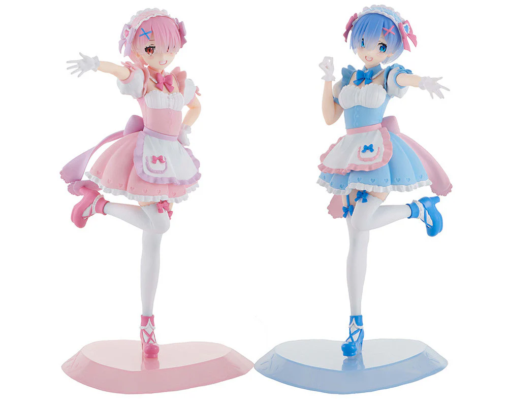 Good Smile Company Re Zero Starting Life in Another World: Tenitol Yumekawa Maid Rem and Ram Set with Bonus