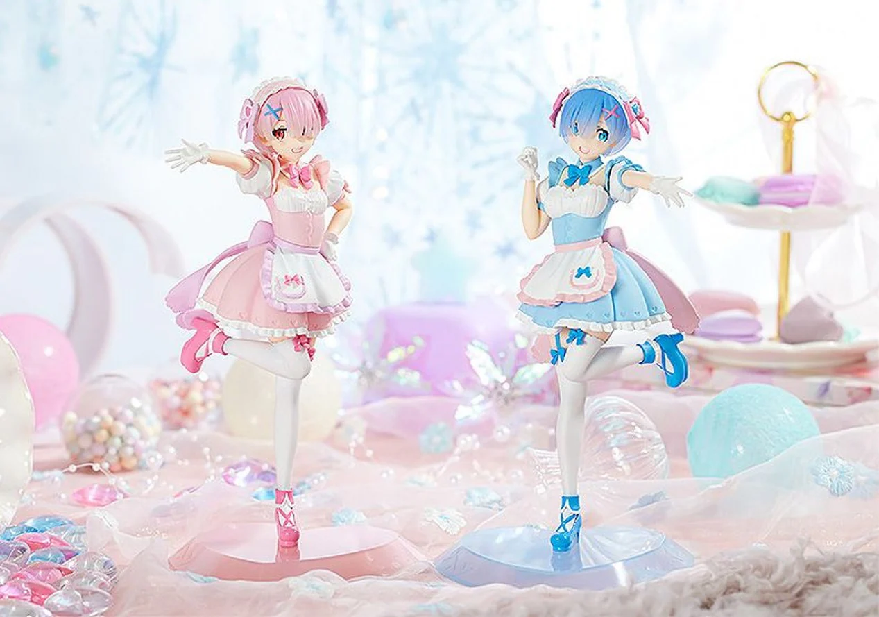 Good Smile Company Re Zero Starting Life in Another World: Tenitol Yumekawa Maid Rem and Ram Set with Bonus - Image 2