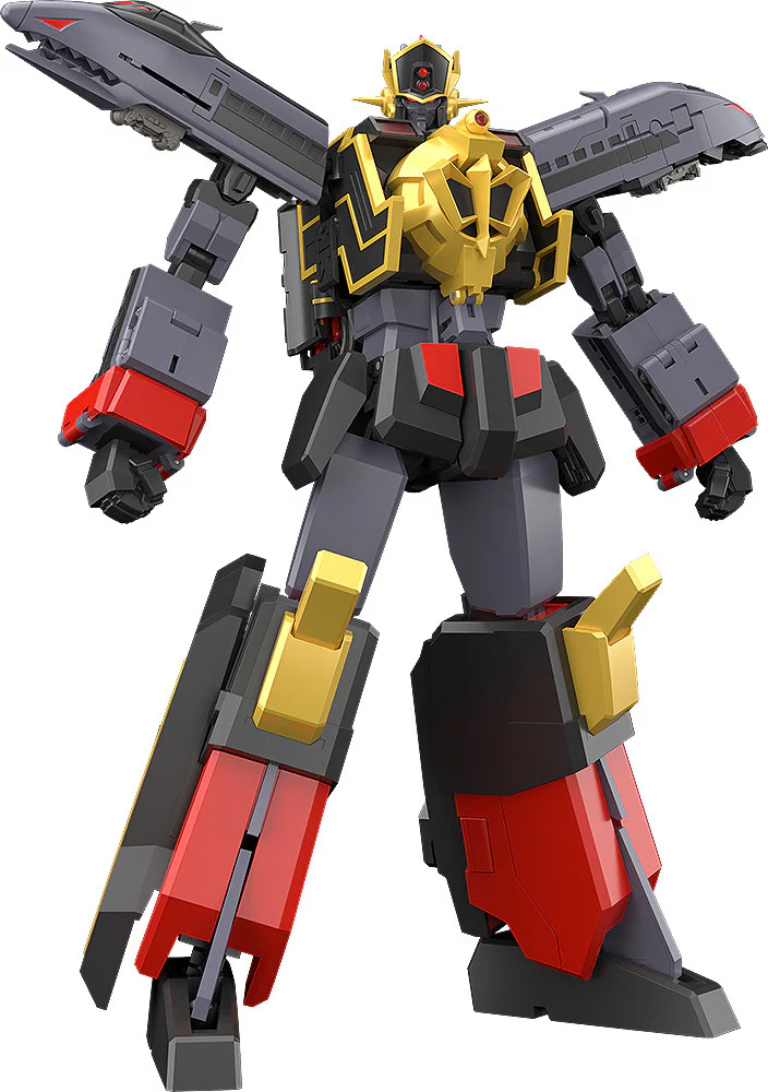 Good Smile Company The Brave Express Might Gaine: THE GATTAI Black Might Gaine Action Figure