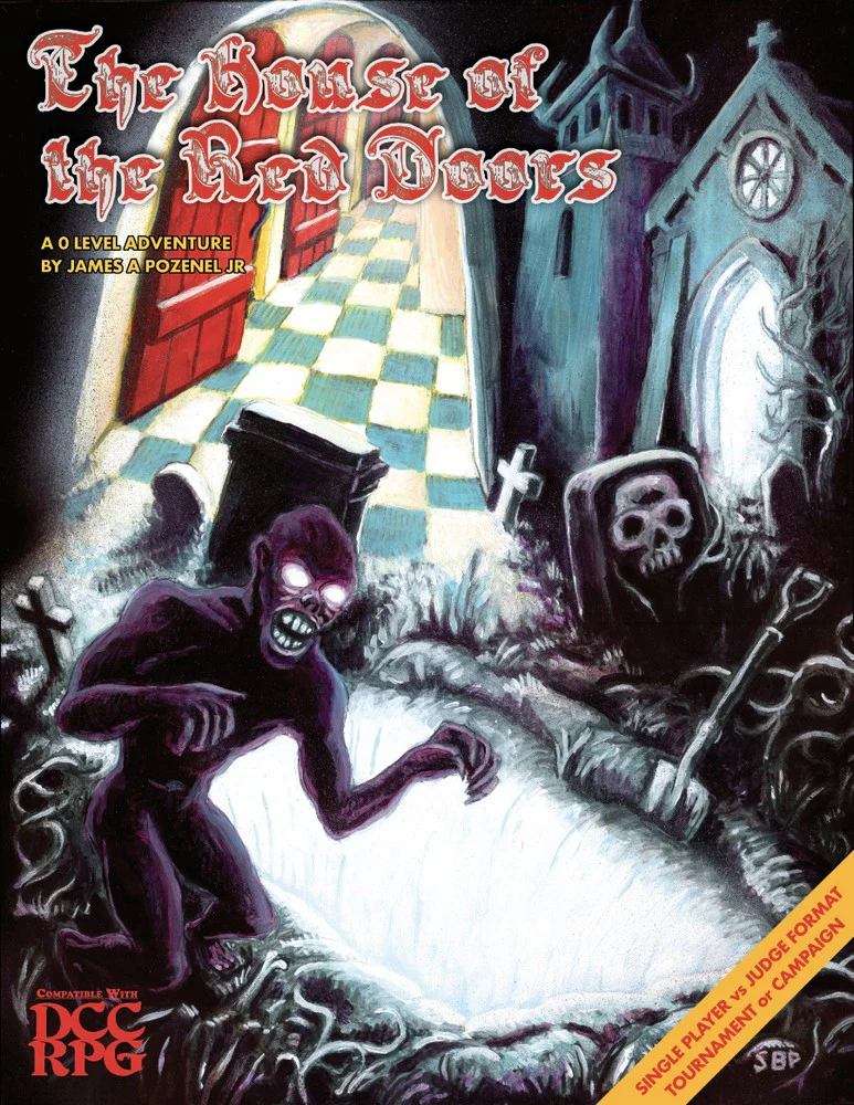 Goodman Games Dungeon Crawl Classics: Adventure - The House of the Red Doors