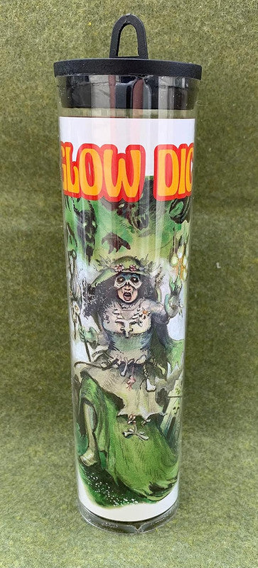 Goodman Games - Dungeon Crawl Classics Chaotic Wizard Glow 14-Piece Dice Set - Light Green