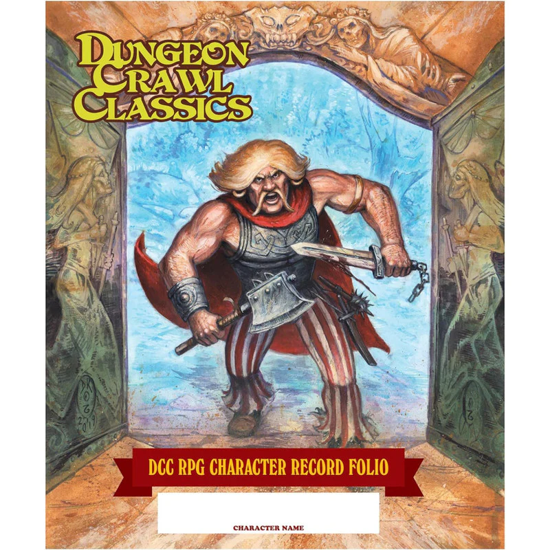 Goodman Games Dungeon Crawl Classics - Character Record Folio