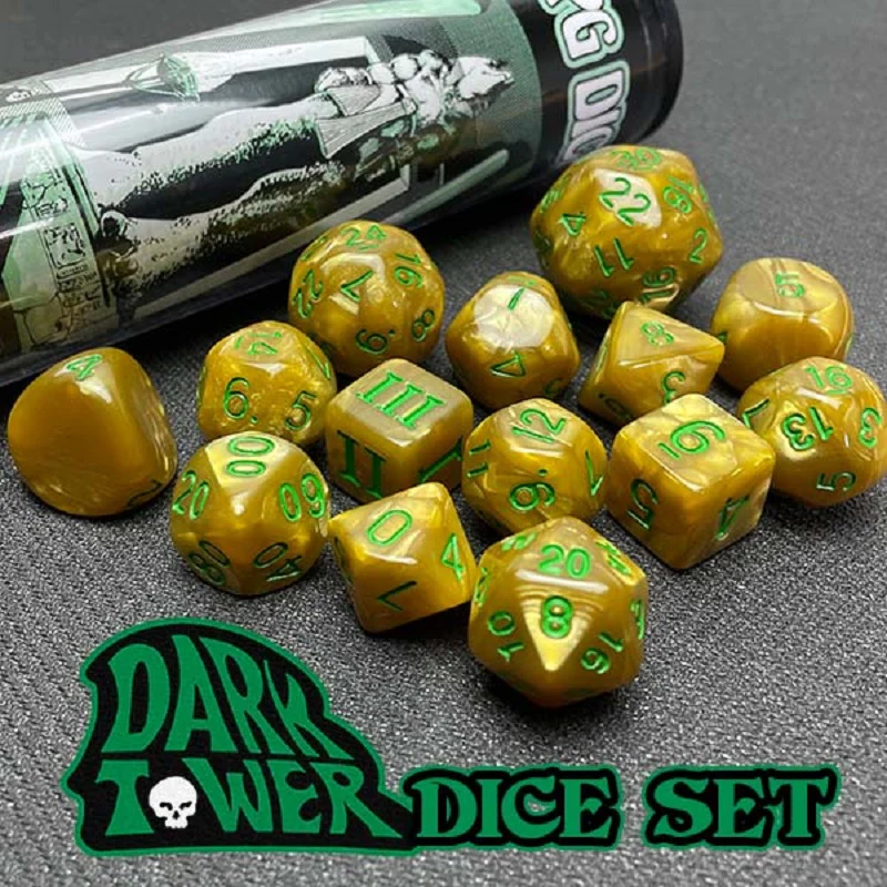 Goodman Games - Dungeon Crawl Classics RPG Dark Tower Dice 14-Piece Set - Image 3