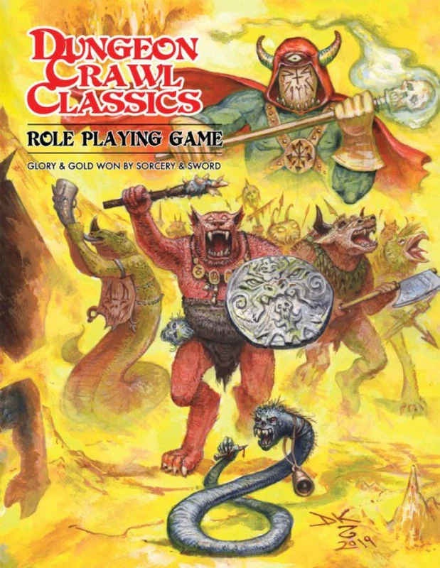 Goodman Games Dungeon Crawl Classics - Softcover Beastman Edition Core Rulebook