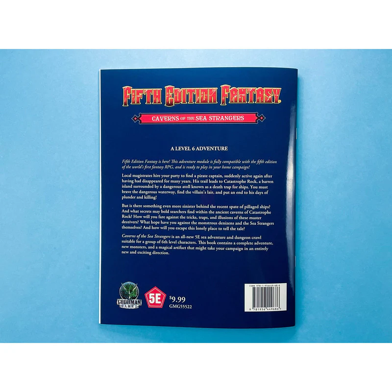 Goodman Games Fifth Edition Fantasy 22 - Caverns of The Sea Strangers - Image 2