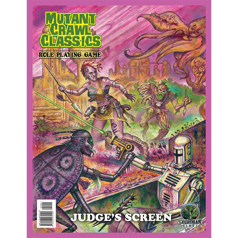 Goodman Games Mutant Crawl Classics 0 - Judge's Screen