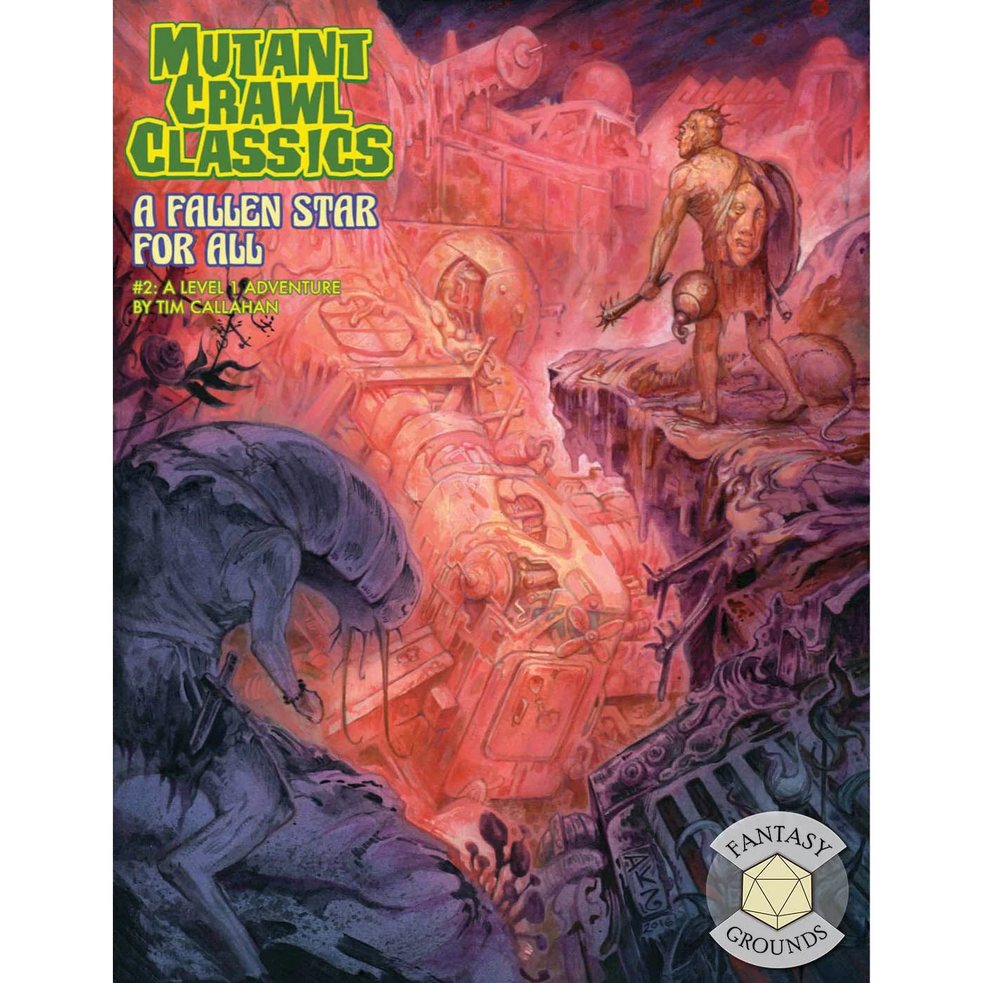 Goodman Games Mutant Crawl Classics 2 - A Fallen Star for All