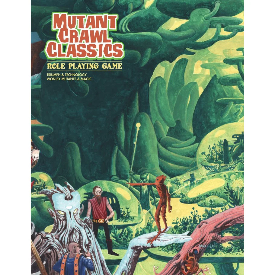 Goodman Games Mutant Crawl Classics - Peter Mullen Cover RPG Core Rulebook