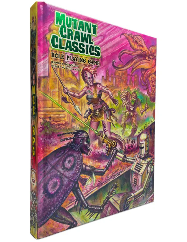 Goodman Games Mutant Crawl Classics RPG Core Rulebook