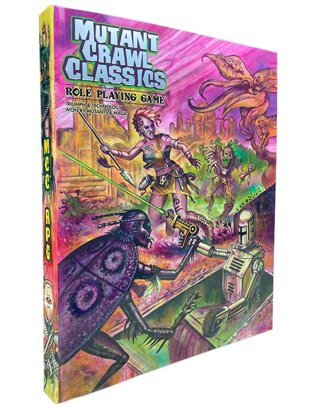 Goodman Games Mutant Crawl Classics Softcover Edition RPG Core Rulebook