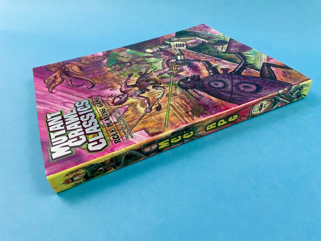 Goodman Games Mutant Crawl Classics Softcover Edition RPG Core Rulebook - Image 2
