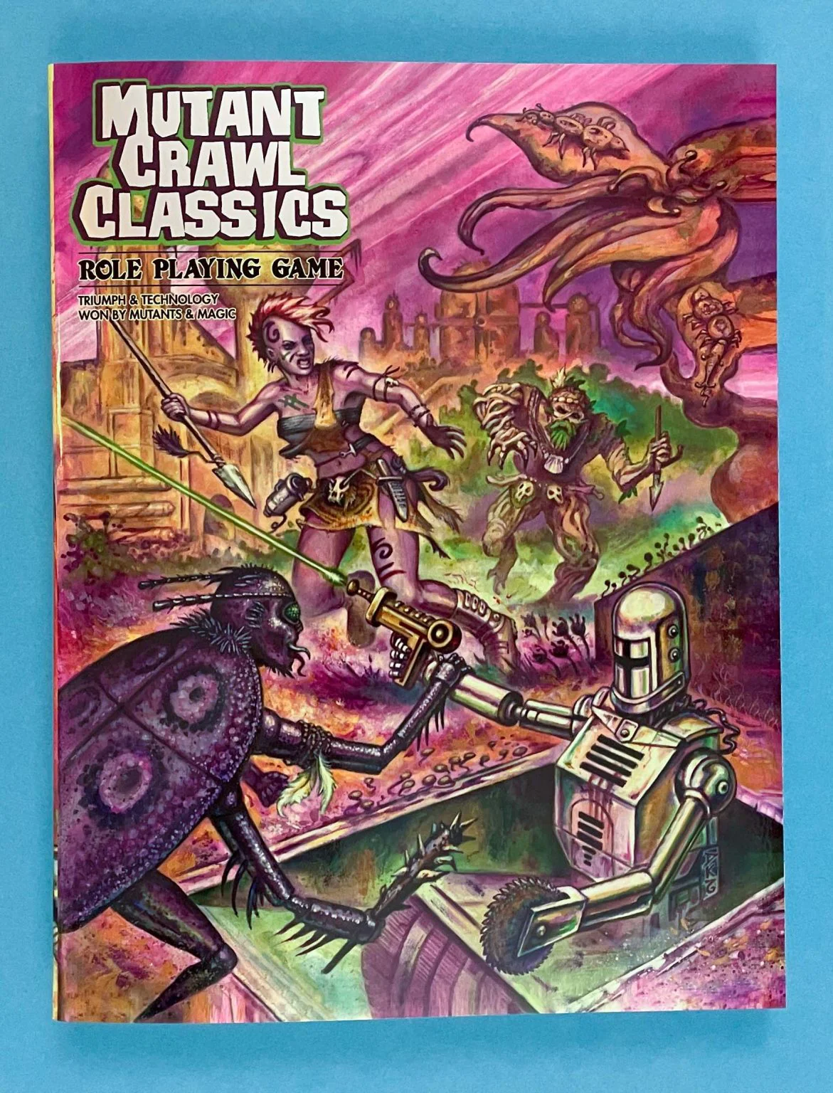 Goodman Games Mutant Crawl Classics Softcover Edition RPG Core Rulebook - Image 4