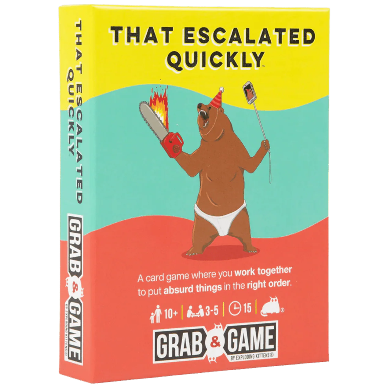 Grab & Game - That Escalated Quickly (By Exploding Kittens)