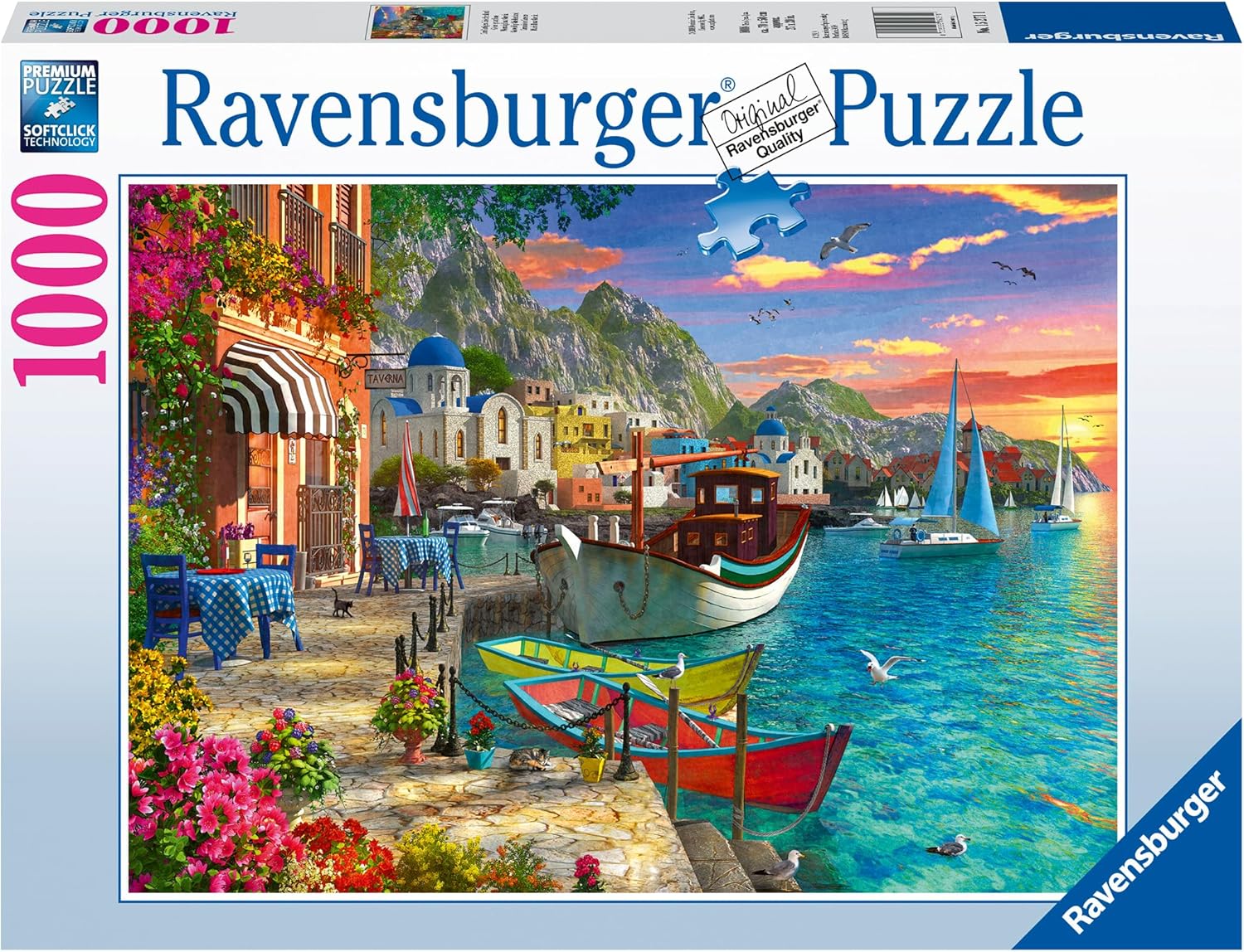 Grandiose Greece 1000 Piece Jigsaw Puzzle