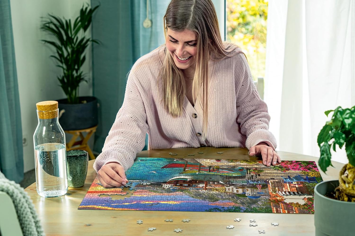 Grandiose Greece 1000 Piece Jigsaw Puzzle - Image 3
