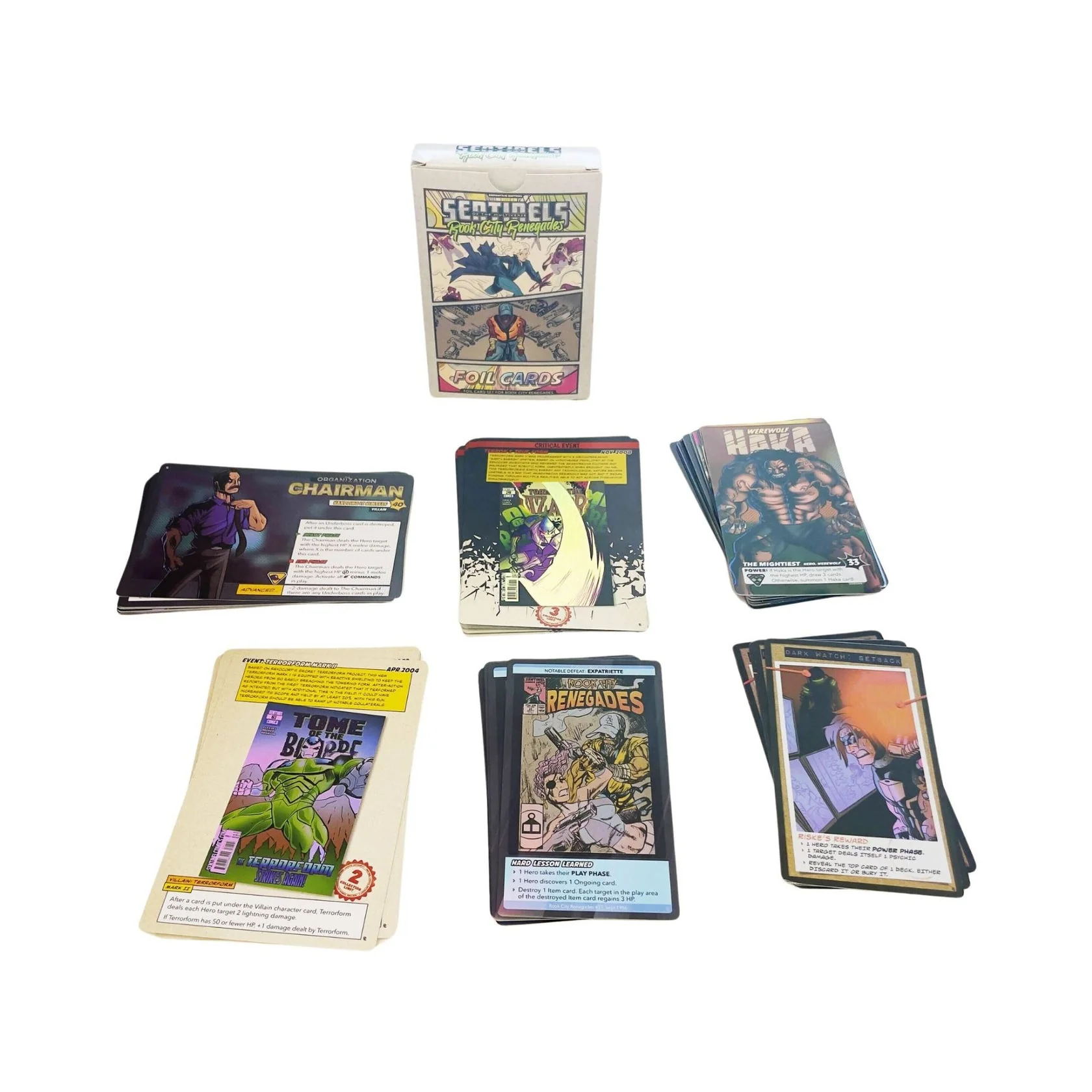 Greater Than Games Sentinels of the Multiverse: Rook City Renegades - Foil Cards - Image 2