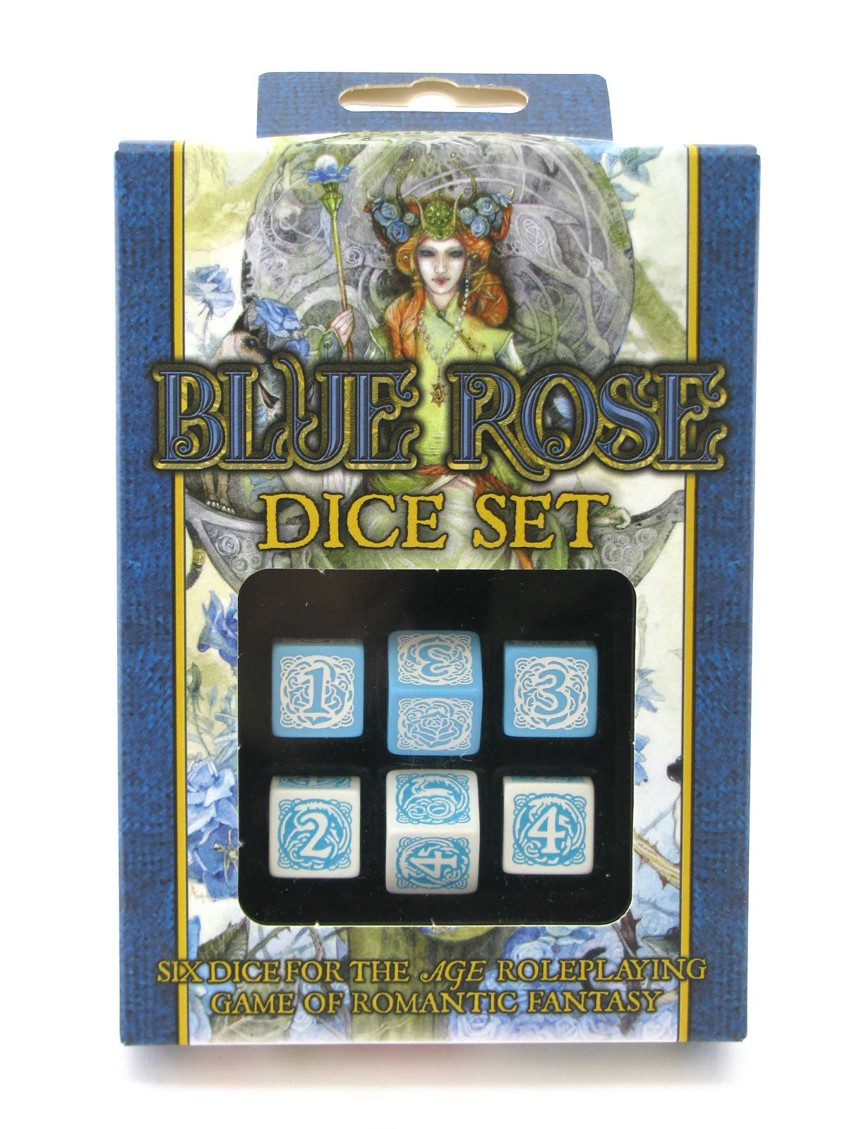 Green Ronin - Blue Rose RPG Dice Set