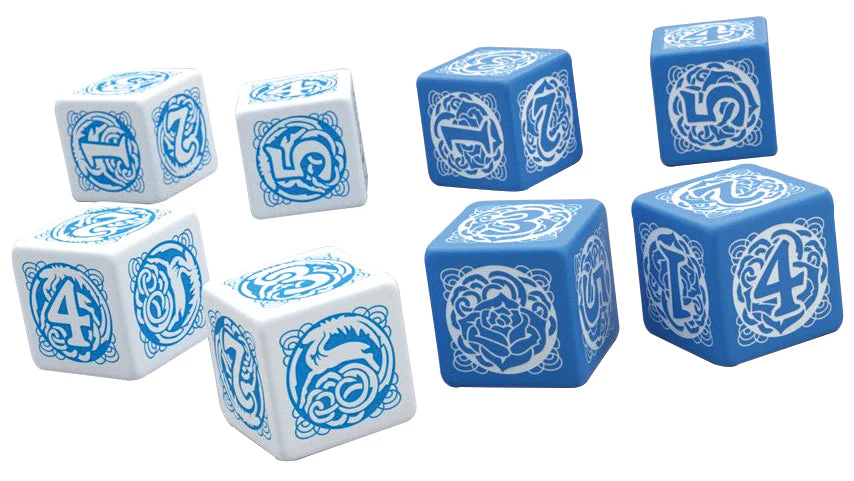 Green Ronin - Blue Rose RPG Dice Set - Image 2