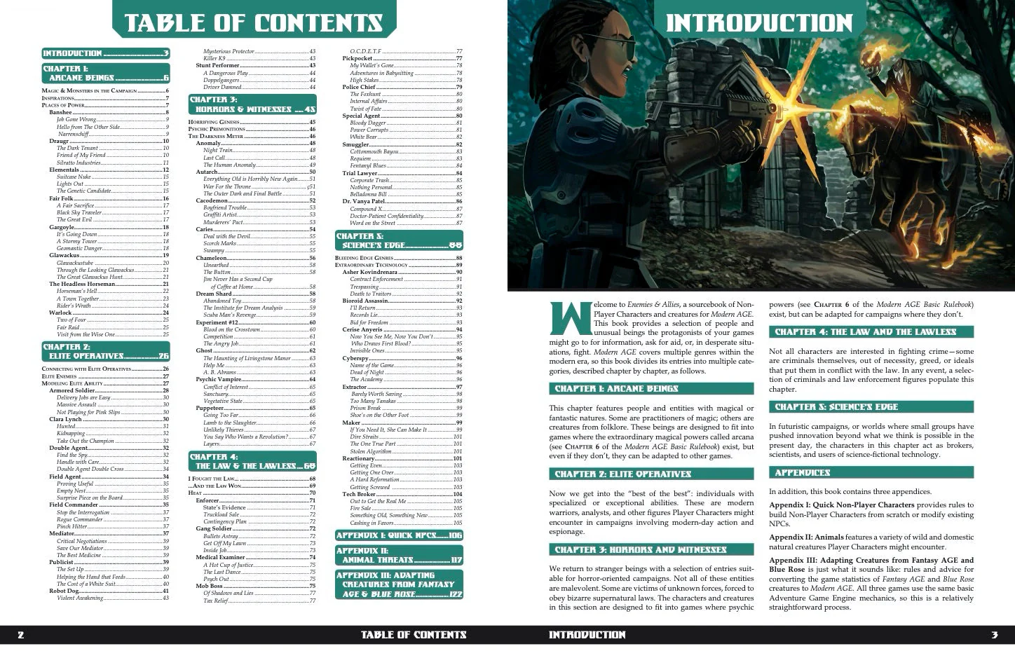 Green Ronin Fantasy AGE RPG - Enemies & Allies - Image 2
