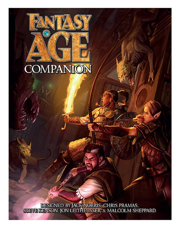 Green Ronin Fantasy Age RPG Player's Companion Hardcover Book