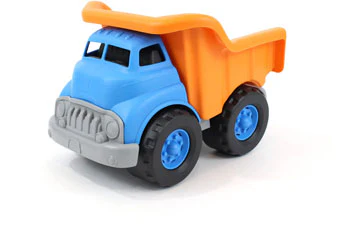 Green Toys - Dump Truck (Blue/Orange) - Image 2