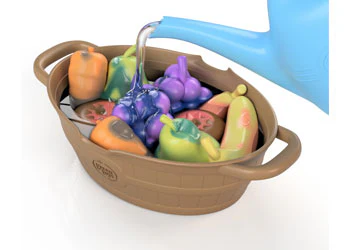 Green Toys - Rainbow Harvest Blue Set - Image 2